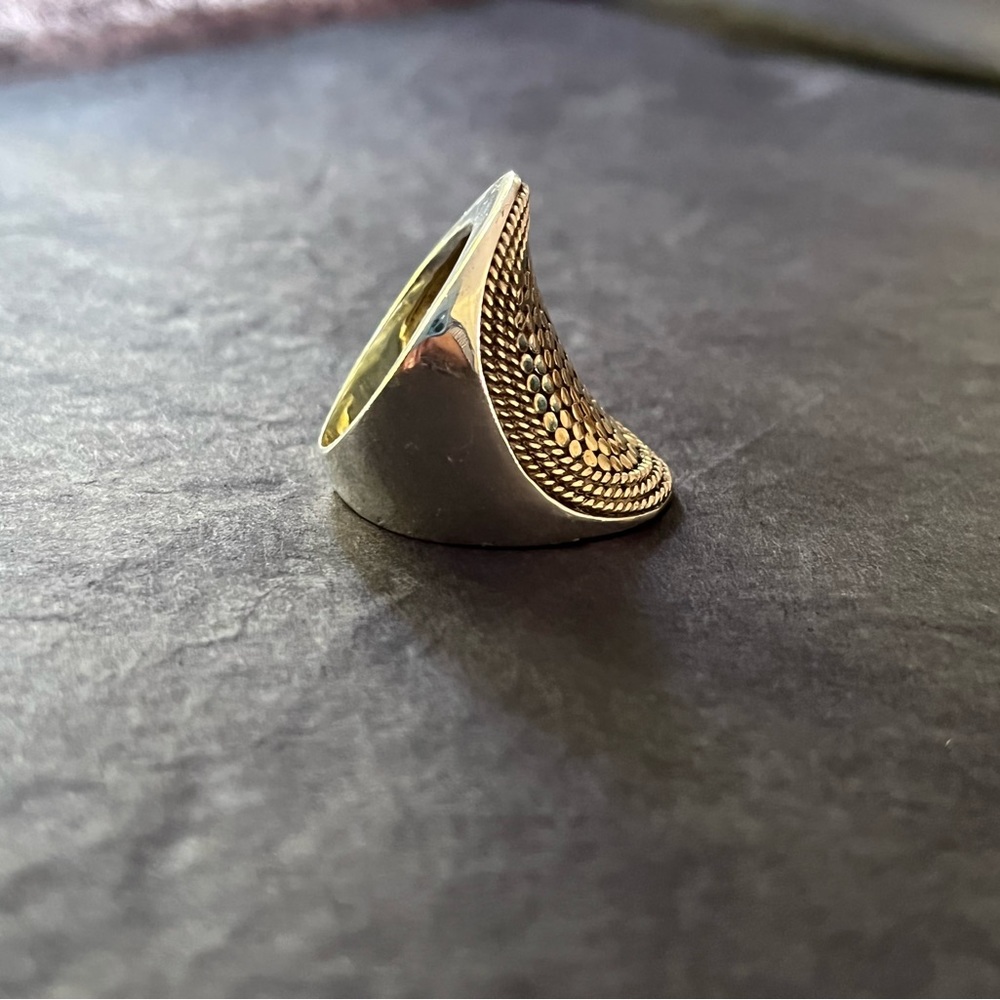 Anna Beck saddle ring size 8 retail $370-